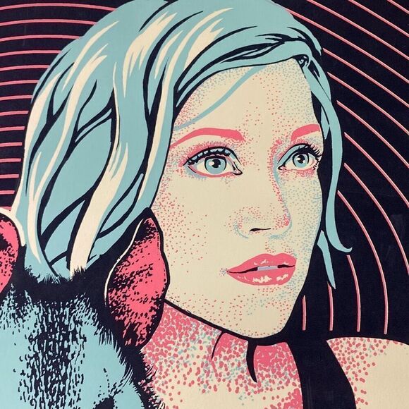 Kings of Leon concert tour poster 2017 Florida Crosgrove Mouse - Picture 3 of 7